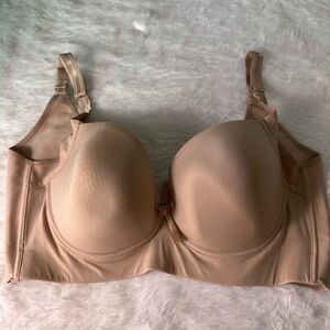 Seamless Nude Full-Coverage Bra